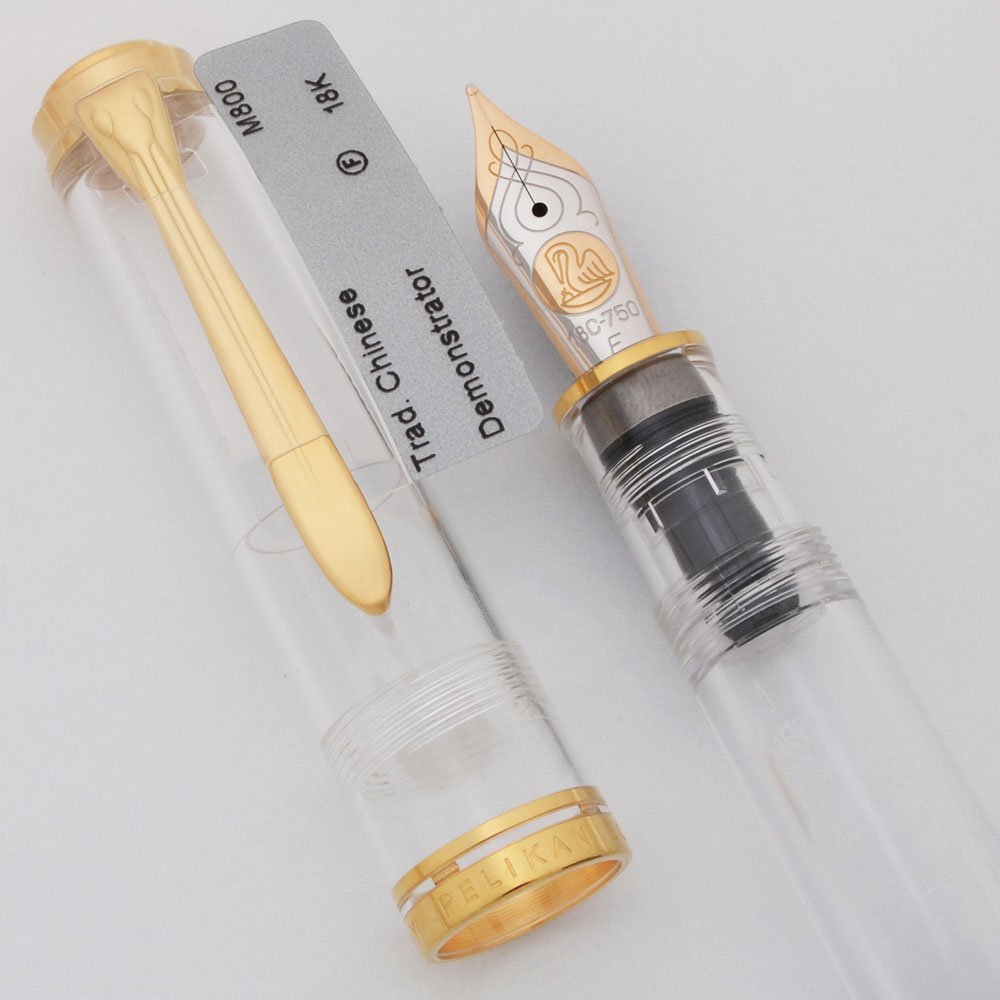 Pelikan M800 Souveran Fountain Pen - Etched Traditional